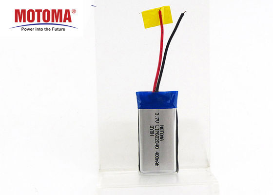 Ebenen-Lithium Ion Batteries For Bluetooth Headset UN38.3 400mah 602040