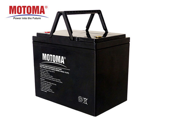 Tiefes Lithium-Phosphatsolarbatterien der Zyklus-wieder aufladbares Lifepo4 Batterie-12v 100ah