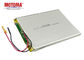 Zyklus-Lithium Lipo-Batterie wieder aufladbares 3.7V 3000mAh MOTOMA tiefe